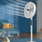 Focus 5-Blade Standing Fan with Remote Control – 3 Speed
