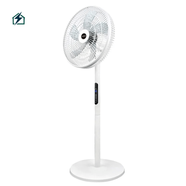 Focus 5-Blade Standing Fan with Remote Control – 3 Speed