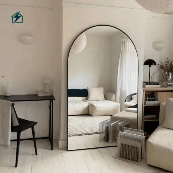 Luxury Arched Full Length Mirror