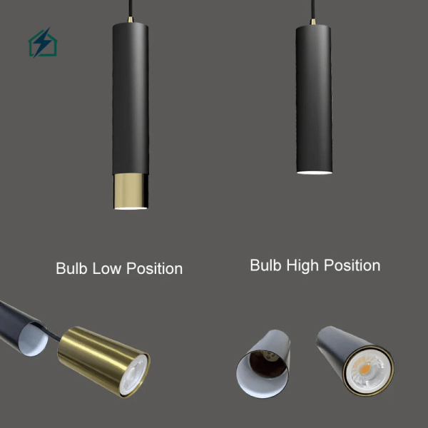 Single Nordic Pipe Pendant Light
