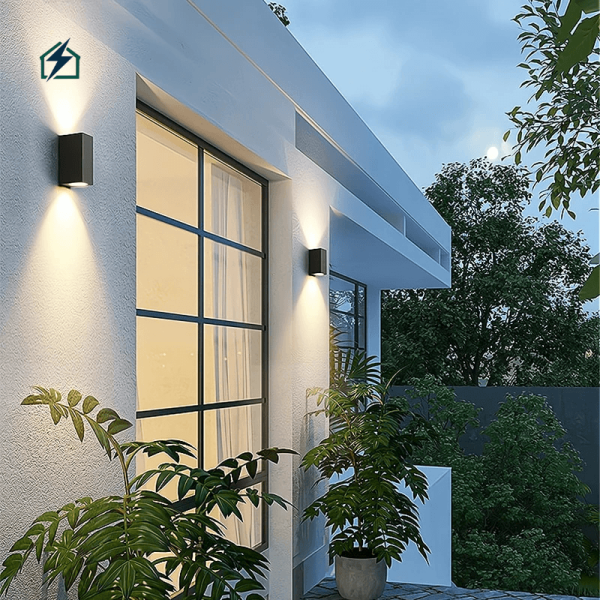 Outdoor Wall Light – Waterproof IP65 Aluminum Garden & Security Light