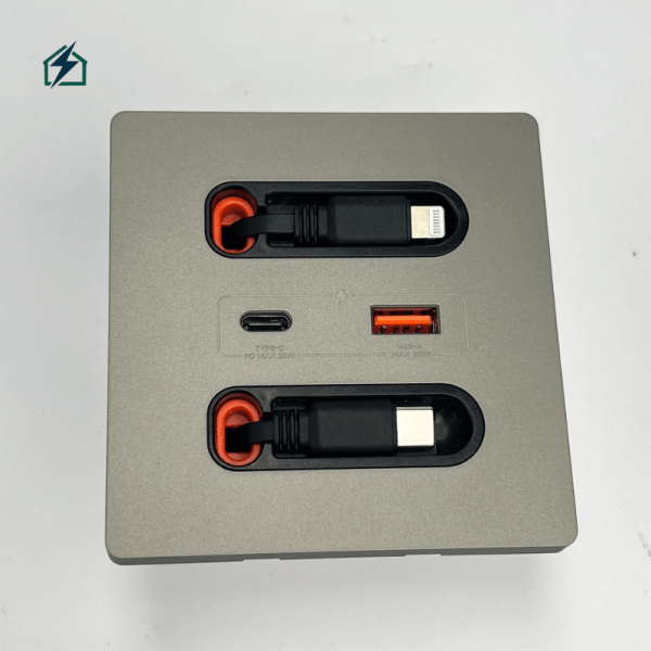 PD20W USB Wall Socket (Type-C + Cable)