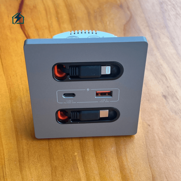 PD20W USB Wall Socket (Type-C + Cable)