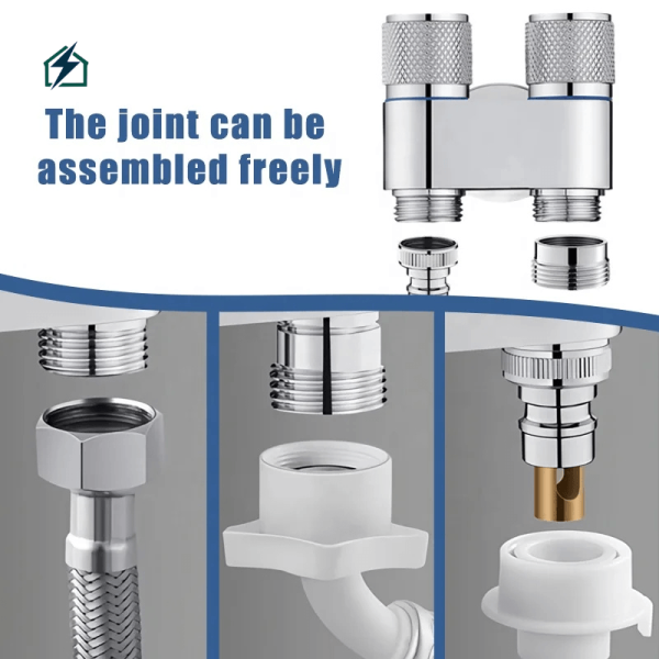 Shattaf and Double Outlet Angle Valve