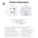 WiFi Smart Socket (Type-C Fast Charge)