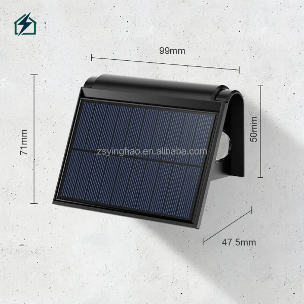 Garden Patio Solar Wall Lights – RGB LED, Waterproof IP65