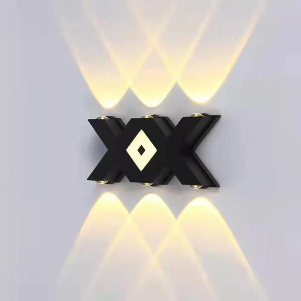 7W Letter X Waterproof LED Wall Light Ghana
