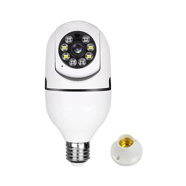 E27 WiFi Bulb Security Camera 360° – Ghana