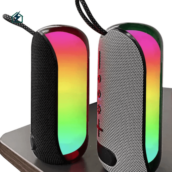 Portable Wireless Bluetooth Speaker with RGB LED Lights
