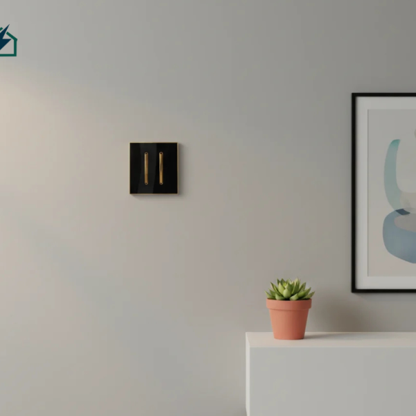 Frameless Gold 2 Gang Switch – Ghana