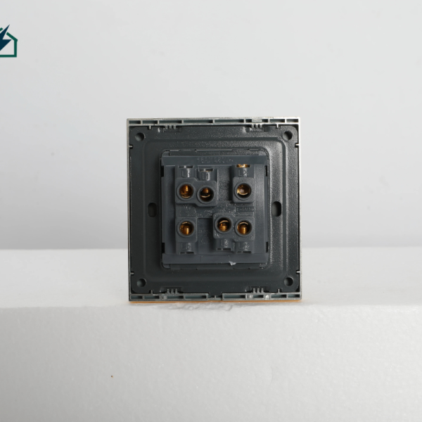 Frameless Gold 2 Gang Switch – Ghana