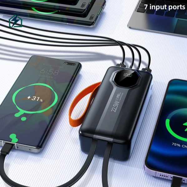 60,000mAh Power Bank Ghana – Fast Charging PD Portable Charger (BY-570S)