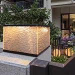 Outdoor Modern Solar LED Gate Pillar Light – Waterproof IP65 Ghana