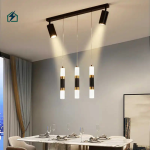 Modern Luxury Interior Chandelier – Model No. 1, Stainless Steel + Crystal Ghana