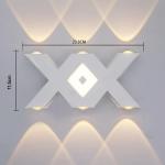 7W Letter X Waterproof LED Wall Light Ghana