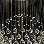 Modern Spiral Crystal Rain Drop Chandelier 6002 – Luxury Ceiling Light