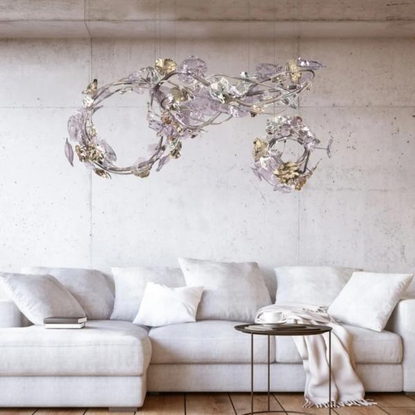 Luxury Flower Shape Crystal Chandelier – Zeal Lighting Ghana