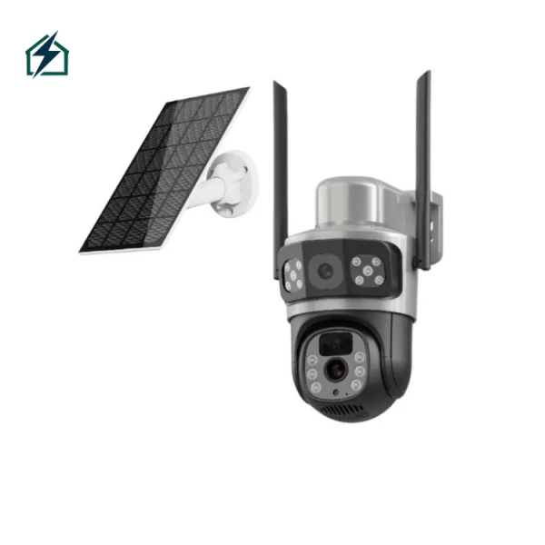 Solar 4G PTZ Security Camera – Wireless Outdoor Camera with 360° Rotation Ghana