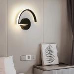 Modern Minimalist Nordic Wall Lamp – Warm LED Bedside & Living Room Light