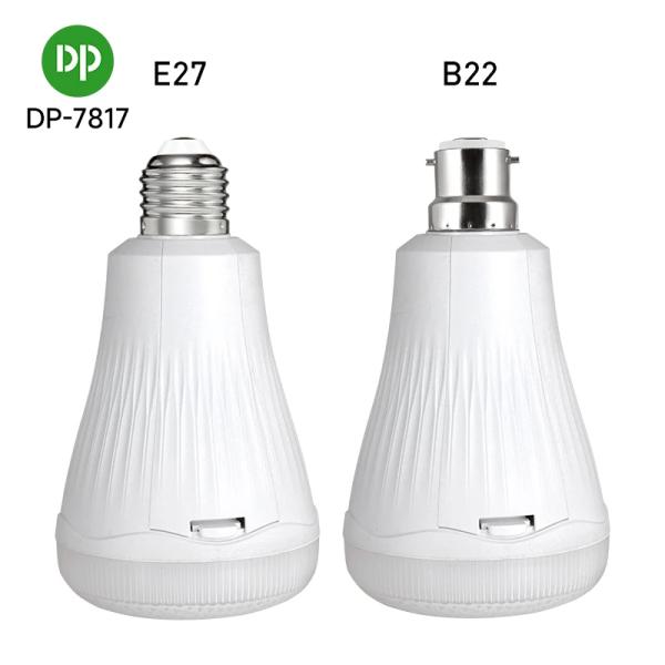 DP 9W Dumsor Rechargeable Emergency LED Bulb Ghana