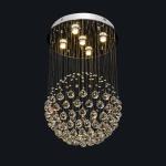 Modern Spiral Crystal Rain Drop Chandelier 6002 – Luxury Ceiling Light