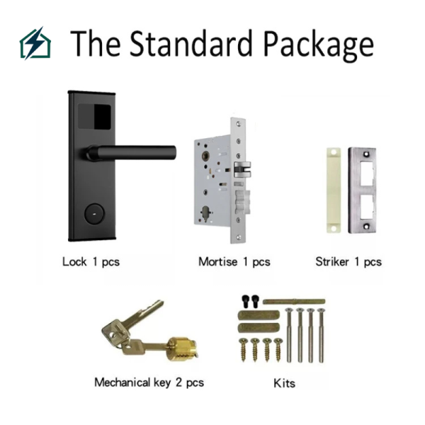 Hotel Door Lock – Stainless Steel, Ghana Hotel Security