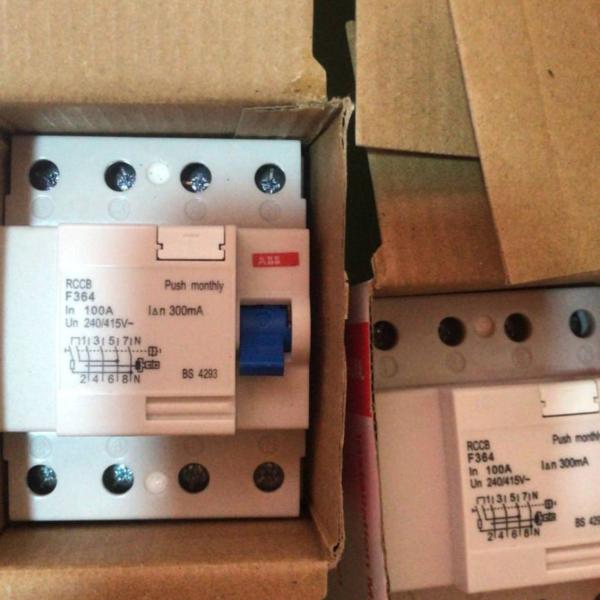 ABB 4 Pole Circuit Breaker 100A 30mA – Industrial Power Protection Ghana