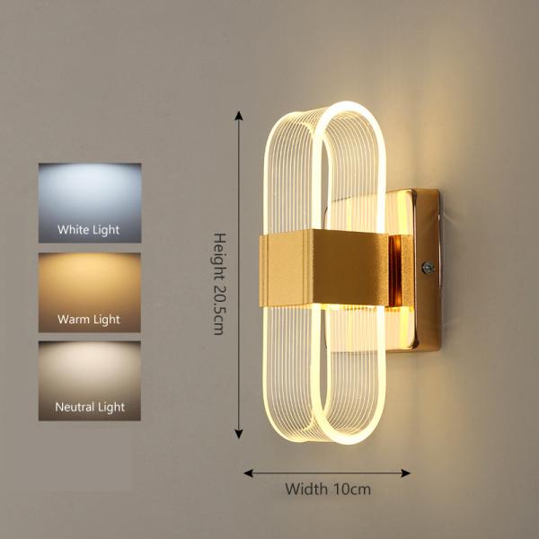 Modern Nordic Bowknot LED Wall Lamp W016 – Bedroom Wall Light Ghana