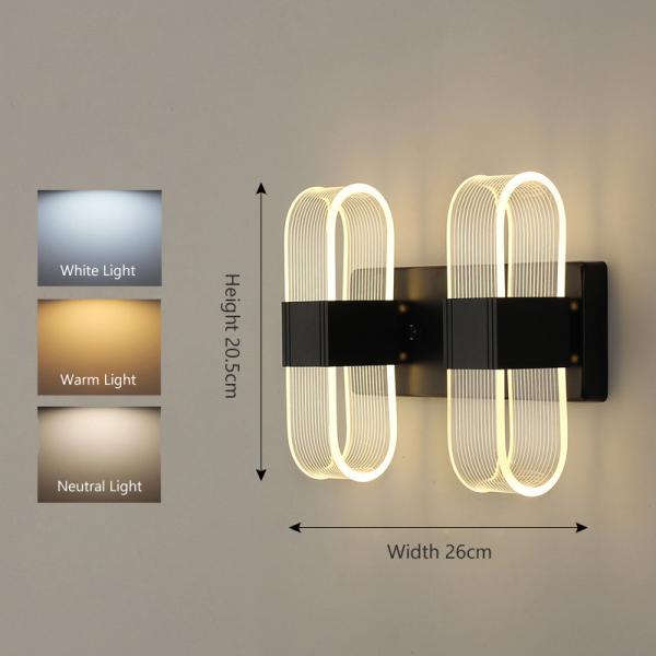Modern Nordic Bowknot LED Wall Lamp W016 – Bedroom Wall Light Ghana
