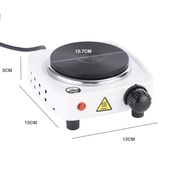 Single Plate Electric Stove with Adjustable Heat Control
