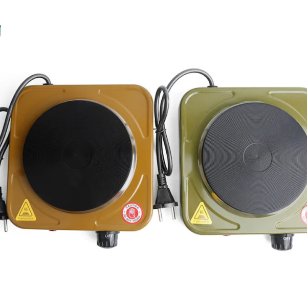 Single Plate Electric Stove with Adjustable Heat Control