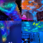 APP Control Thunder Cloud RGB Ceiling Light 5meter – Gaming & Room Decor