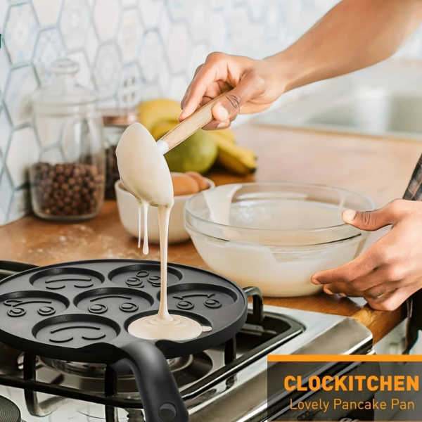 7-Hole Breakfast Pan Ghana – Pancakes, Waffles, Crepes