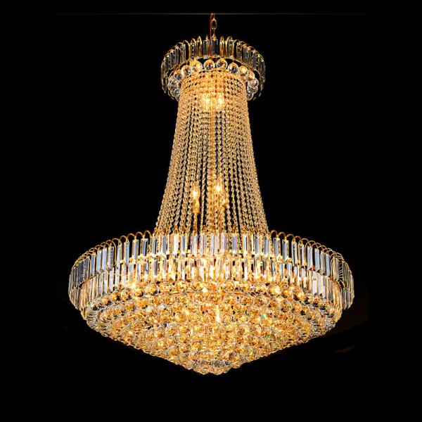 Traditional Luxury Golden Crystal Chandelier 6079 – LED Candle Lamp Luxury Lighting Ghana