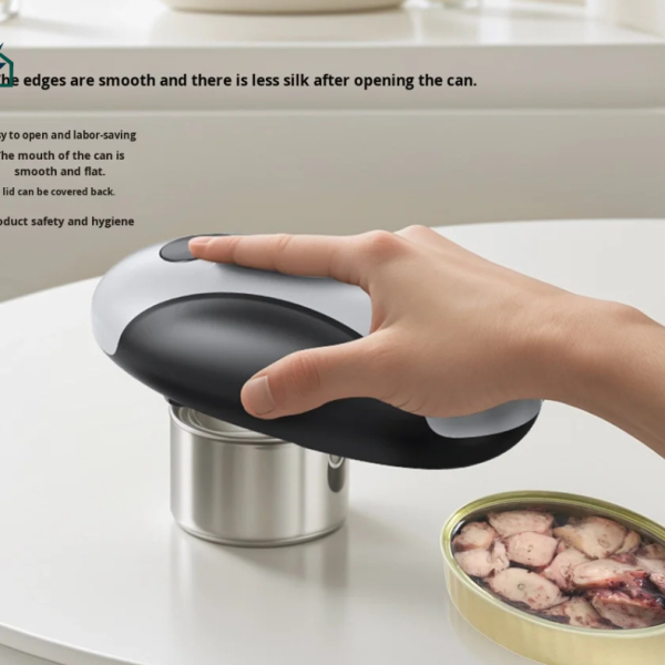 CLITON Cordless Electric Can Opener – One-Touch USB-C Rechargeable