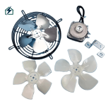 AC Refrigerator Cooling Fan – Axial Air Motor for Fridge & Heat Exchange