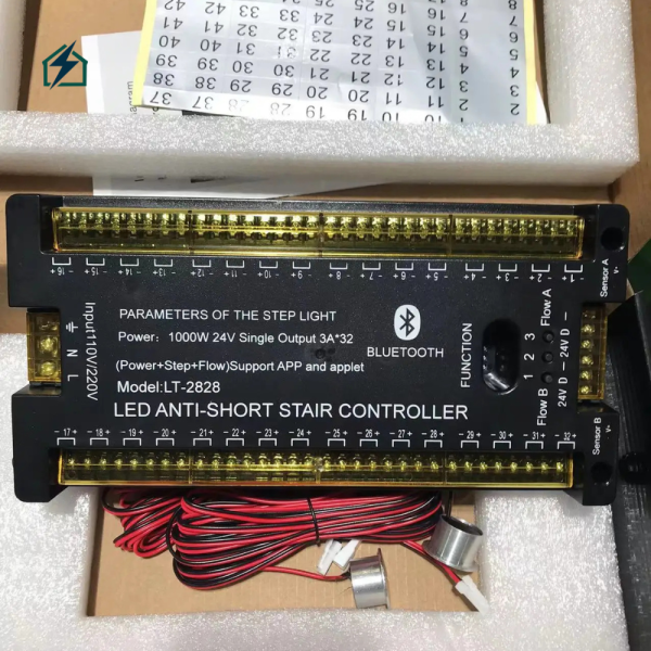LT-2828 1000W Smart LED Stair Controller 3-in-1 Motion Sensor Bluetooth