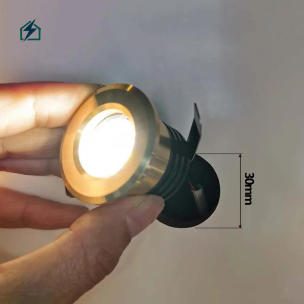 3W COB LED Recessed Cabinet Spotlight