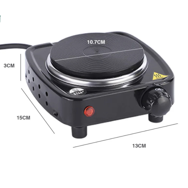 Single Plate Electric Stove with Adjustable Heat Control