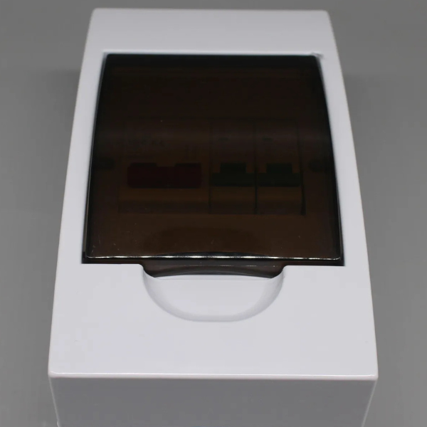 2 Way Outdoor ABS Distribution Box IP40 – Circuit Breaker Power Box