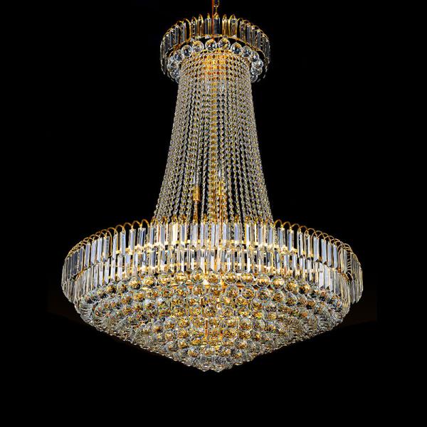 Traditional Luxury Golden Crystal Chandelier 6079 – LED Candle Lamp Luxury Lighting Ghana