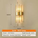 Modern Crystal Wall Lamp with Fabric Shade – Dimmable Luxury Wall Light