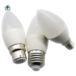5W LED Candle Bulb E27 Warm White Energy Saving Light