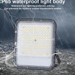 100W COB LED Floodlight – IP66 Waterproof High Bright Outdoor Security Light for Ghana