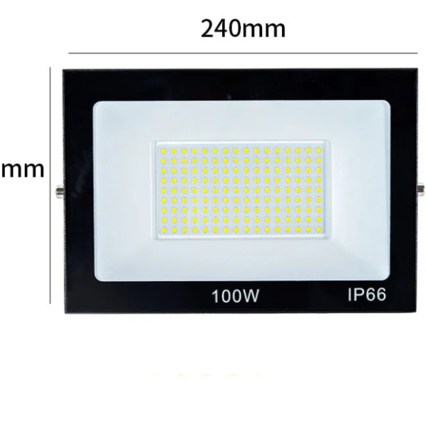 100W LED Flood Light IP66 Waterproof – Outdoor Security Light Ghana