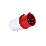16A 3 Phase Industrial Plug – 5 Pin 400V IP44 Heavy Duty Industrial Power Plug for Factories & Workshops in Ghana
