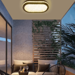24W LED Outdoor Wall Light – IP65 Waterproof Bulkhead Garden & Compound Wall Light Ghana