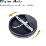 24W LED Outdoor Wall Light – IP65 Waterproof Bulkhead Garden & Compound Wall Light Ghana