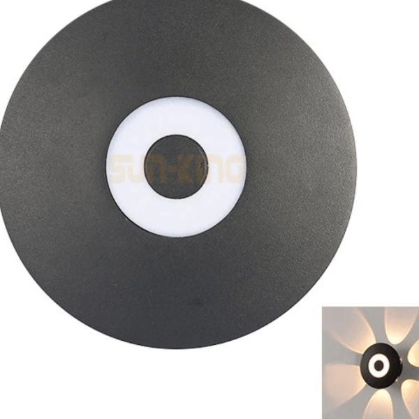6W Modern LED Wall Light – Waterproof Up & Down Outdoor Wall Lamp for Homes, Hotels & Compounds Ghana