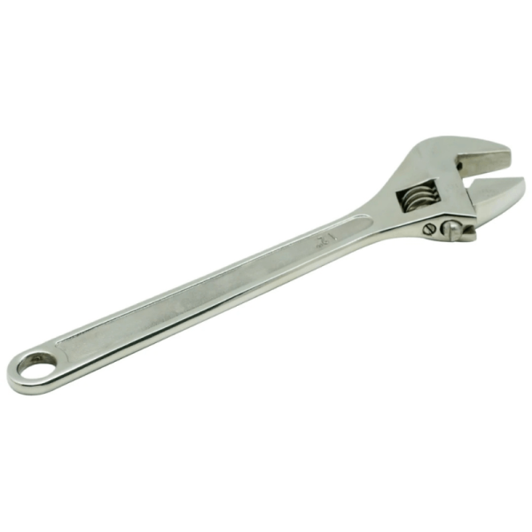 Adjustable Wrench – Heavy Duty Stainless Steel Adjustable Spanner for Mechanics & Plumbers in Ghana
